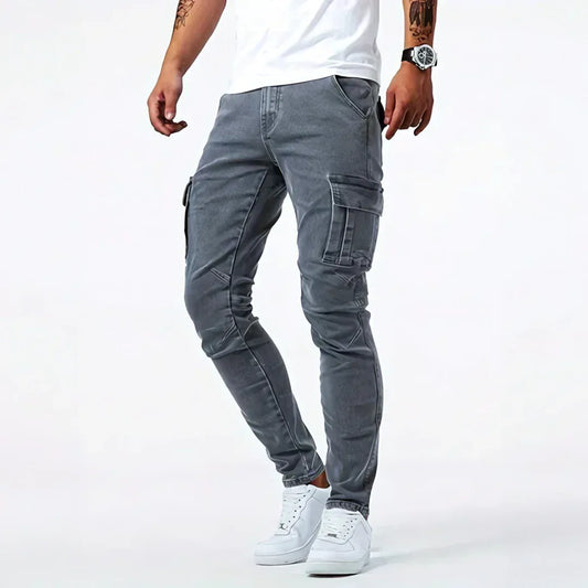Feran | The Modern Stretch Utility Cargo Denim