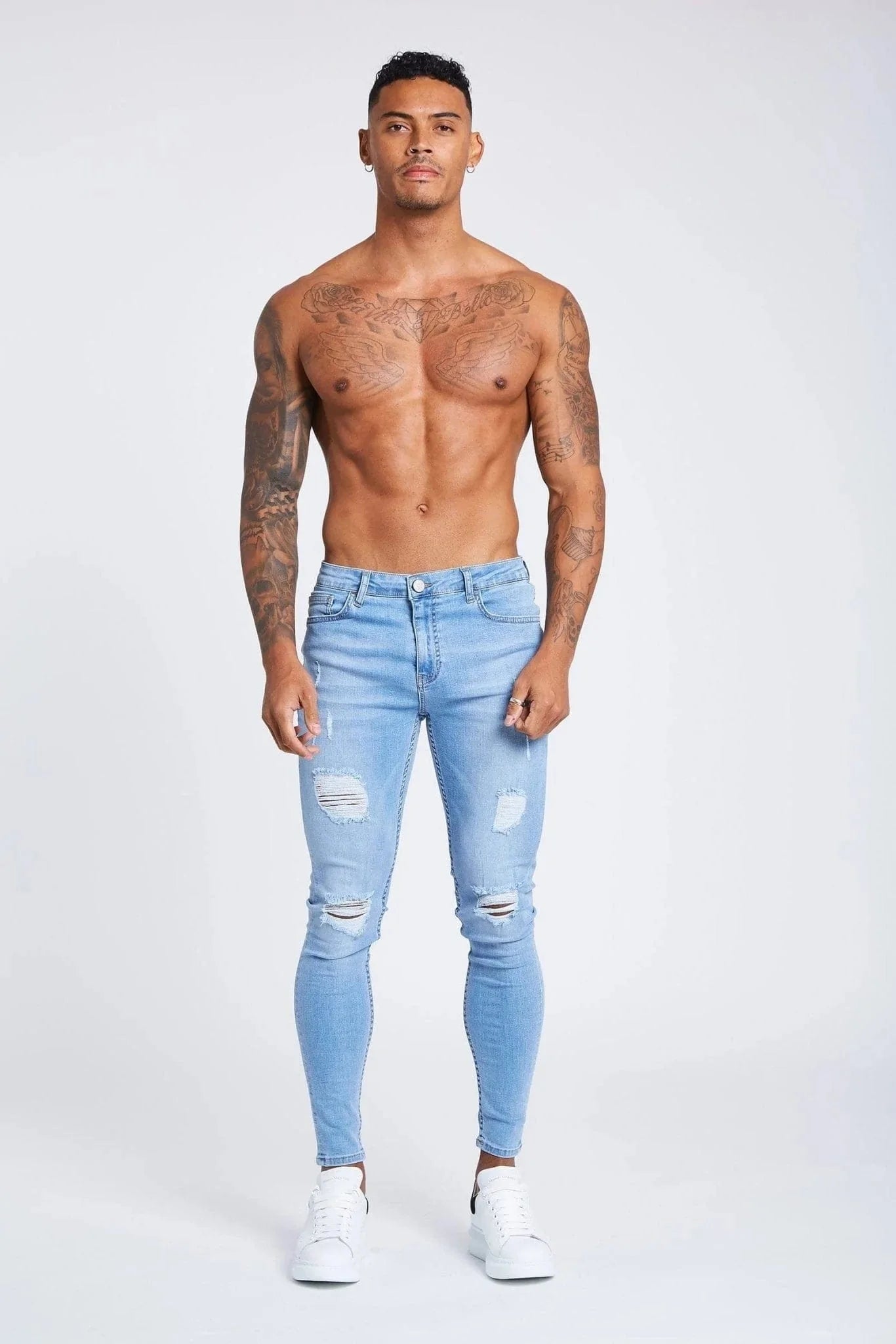Ilay | The Signature Four-Way Stretch Ripped Jeans