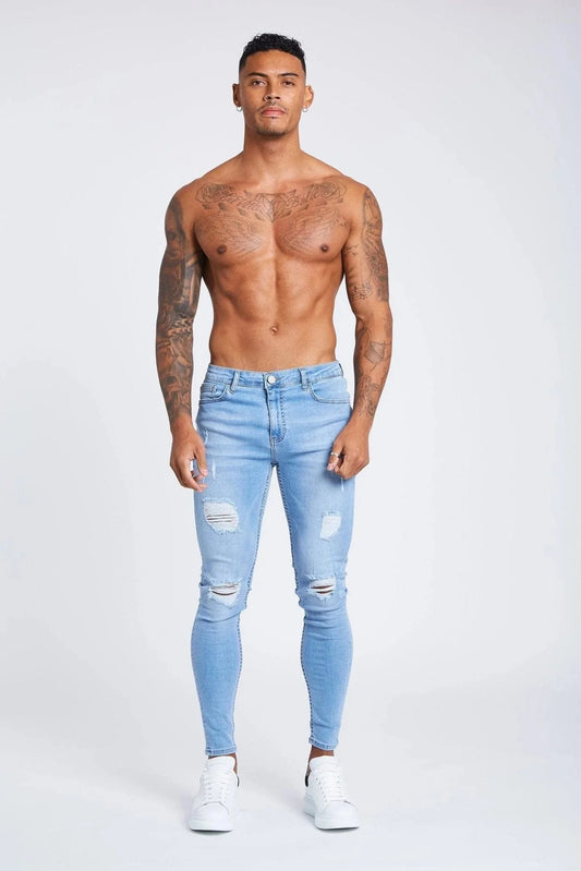 Ilay | The Signature Four-Way Stretch Ripped Jeans