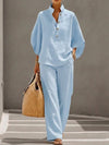 Light or pale blue