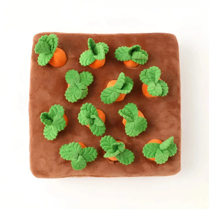 Bugs Bunny | The 12-Piece Interactive Plush Carrot Farm Toy