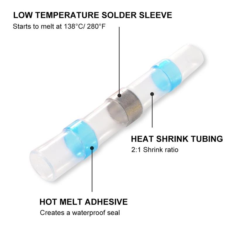 Henry | The IP67 Waterproof Self-Solder Heat-Shrink Wire Connectors