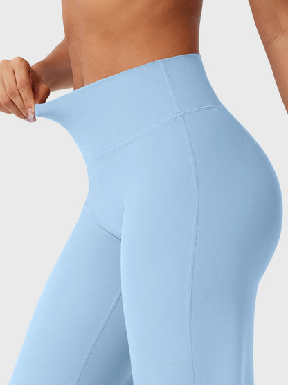 Yeoreo | The High-Waist Seamless-Front Straight-Leg Leggings
