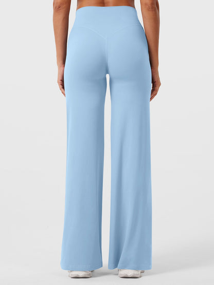 Yeoreo | The High-Waist Seamless-Front Straight-Leg Leggings