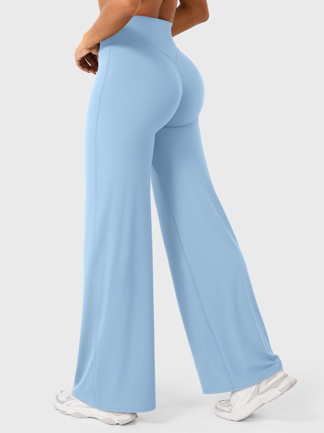 Yeoreo | The High-Waist Seamless-Front Straight-Leg Leggings