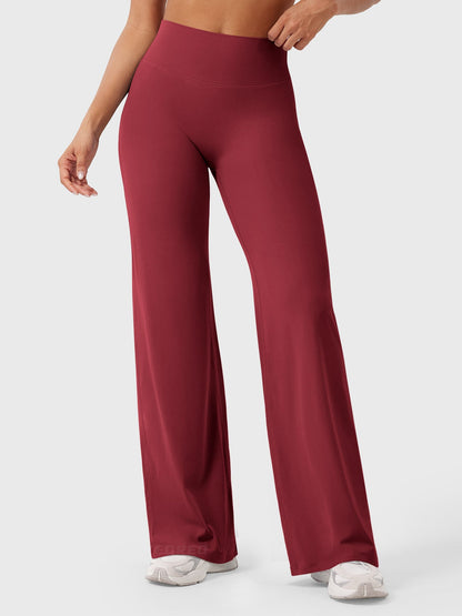 Yeoreo | The High-Waist Seamless-Front Straight-Leg Leggings