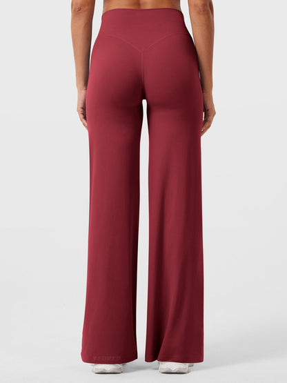 Yeoreo | The High-Waist Seamless-Front Straight-Leg Leggings