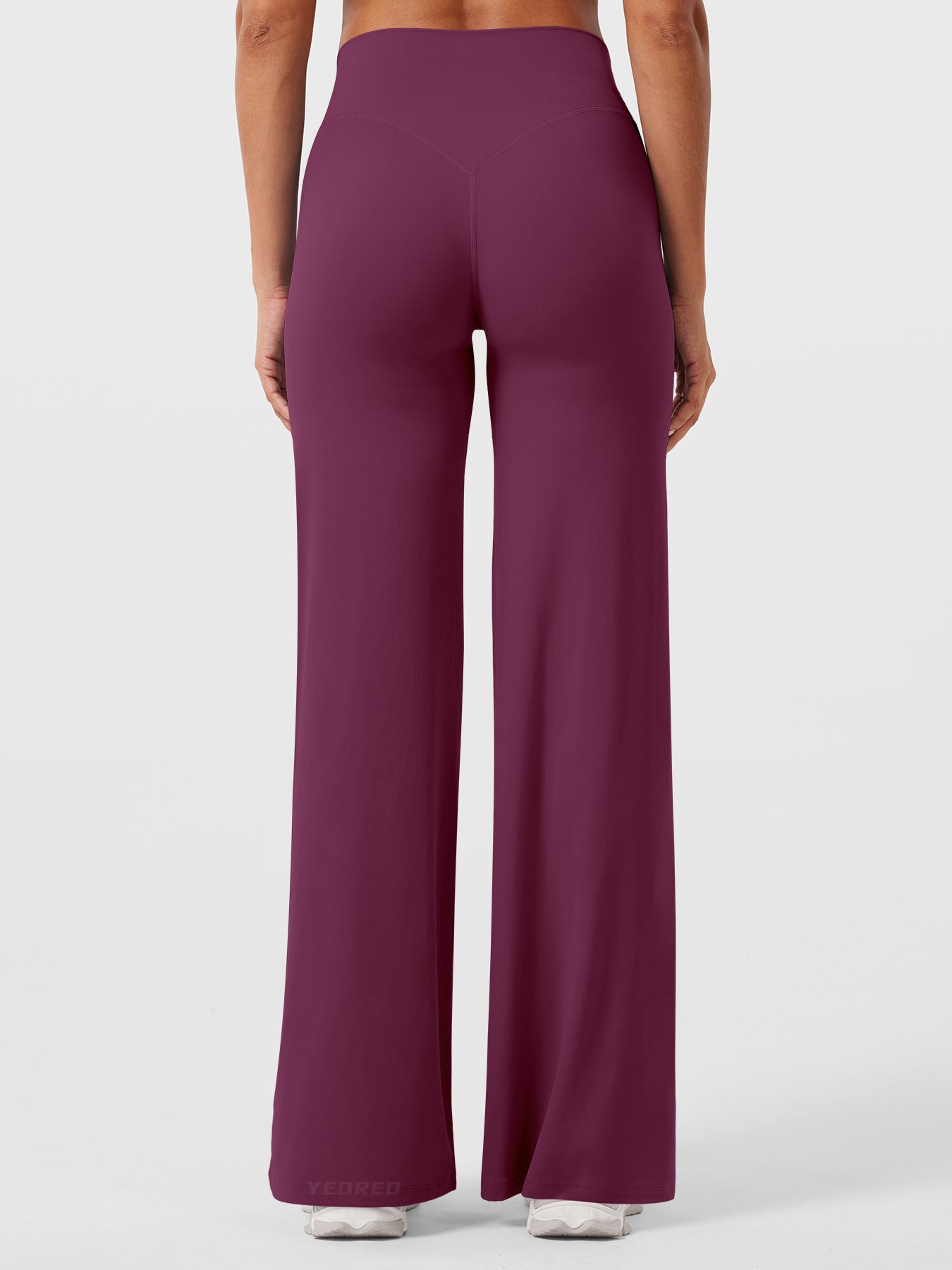 Yeoreo | The High-Waist Seamless-Front Straight-Leg Leggings
