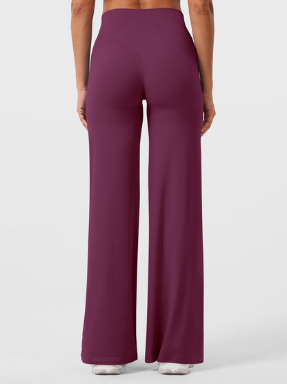 Yeoreo | The High-Waist Seamless-Front Straight-Leg Leggings