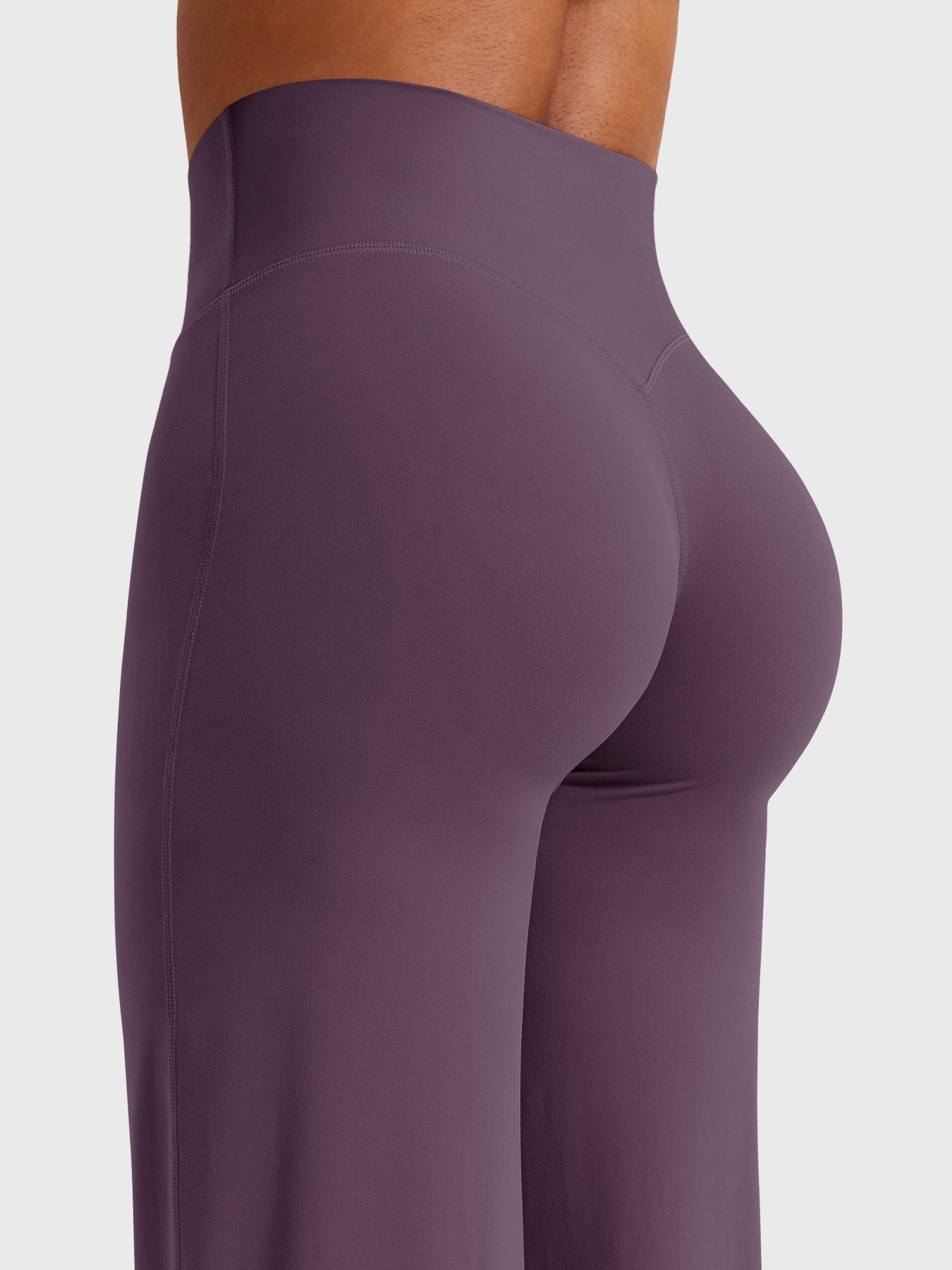 Yeoreo | The High-Waist Seamless-Front Straight-Leg Leggings
