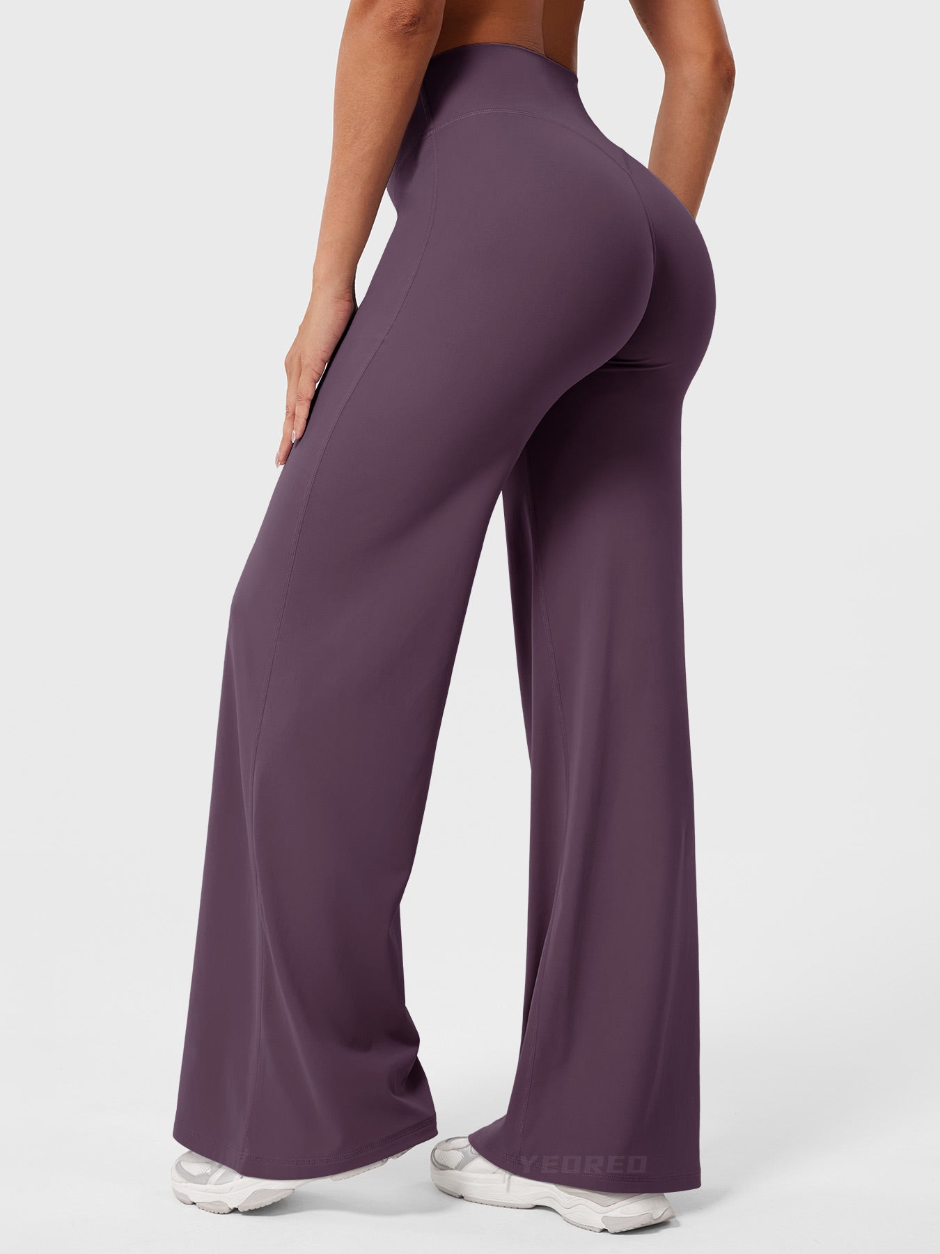 Yeoreo | The High-Waist Seamless-Front Straight-Leg Leggings