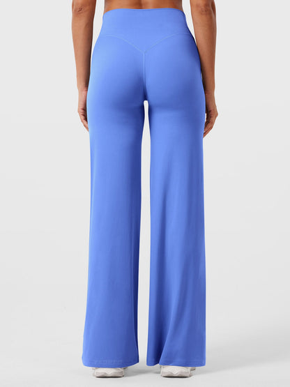 Yeoreo | The High-Waist Seamless-Front Straight-Leg Leggings