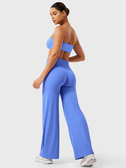 Yeoreo | The High-Waist Seamless-Front Straight-Leg Leggings