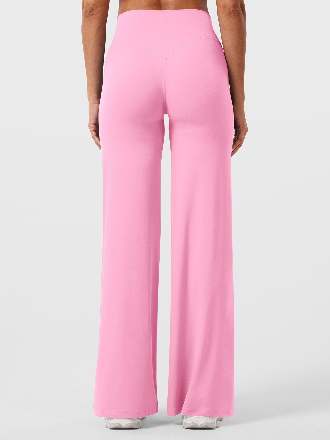 Yeoreo | The High-Waist Seamless-Front Straight-Leg Leggings