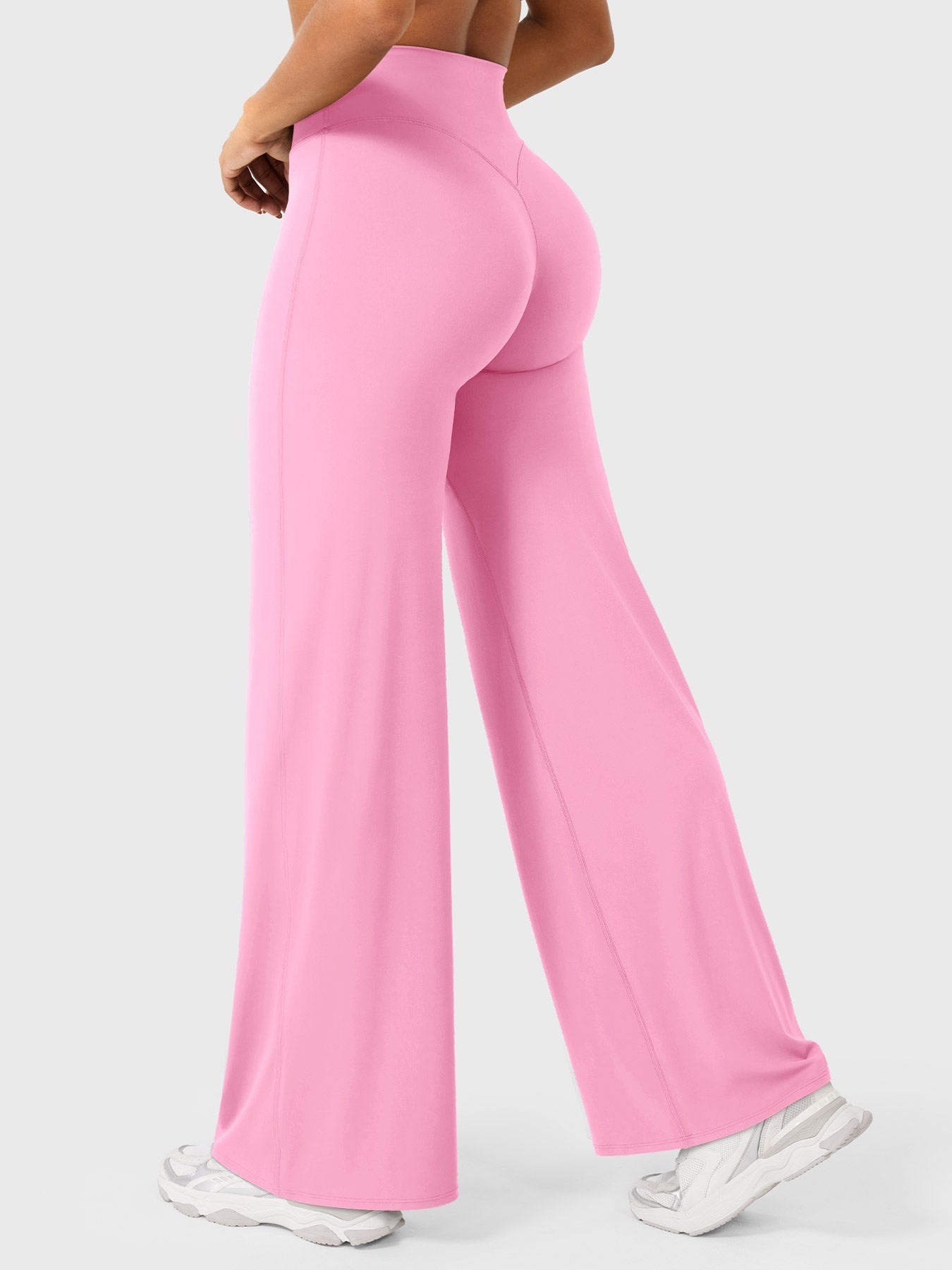 Yeoreo | The High-Waist Seamless-Front Straight-Leg Leggings