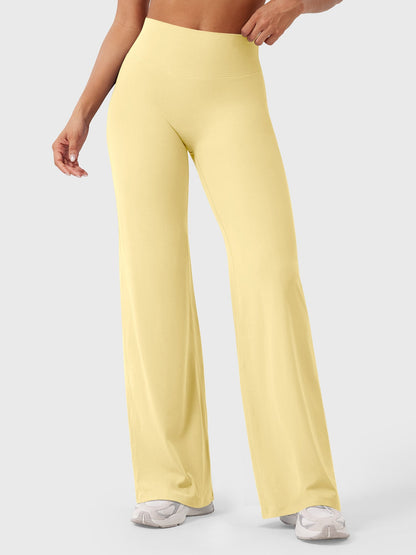 Yeoreo | The High-Waist Seamless-Front Straight-Leg Leggings