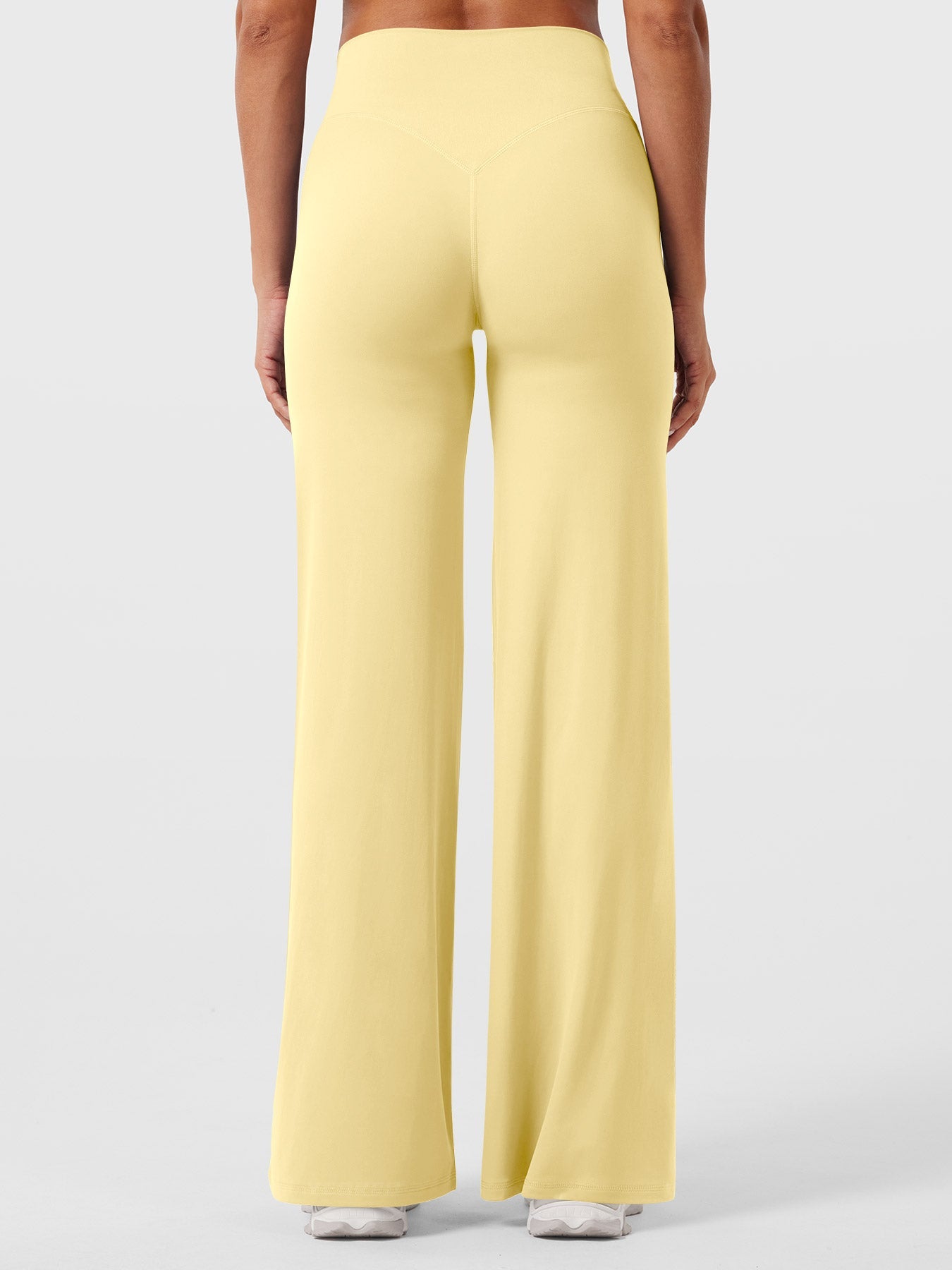 Yeoreo | The High-Waist Seamless-Front Straight-Leg Leggings