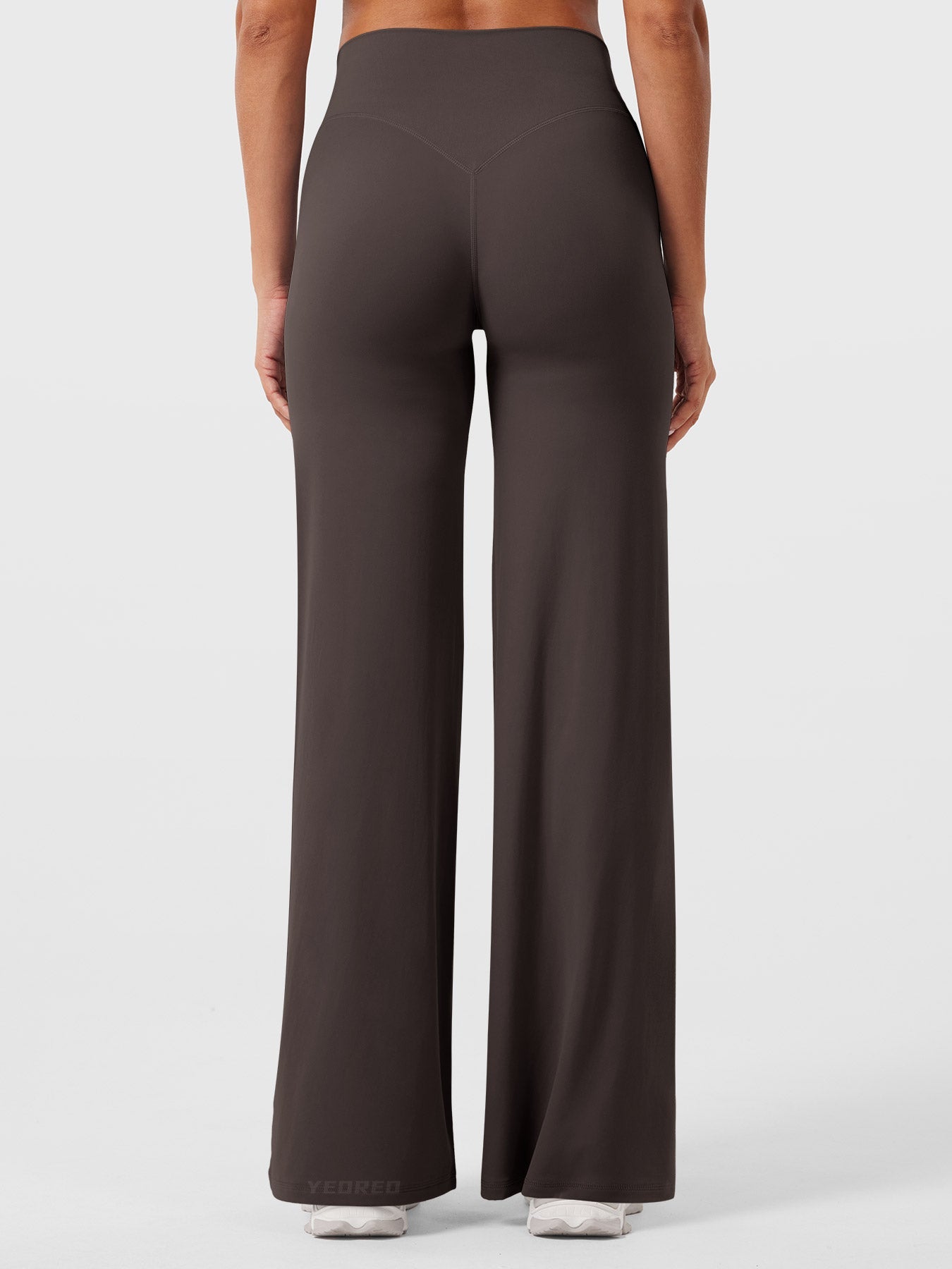 Yeoreo | The High-Waist Seamless-Front Straight-Leg Leggings