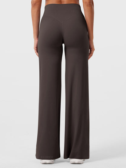 Yeoreo | The High-Waist Seamless-Front Straight-Leg Leggings