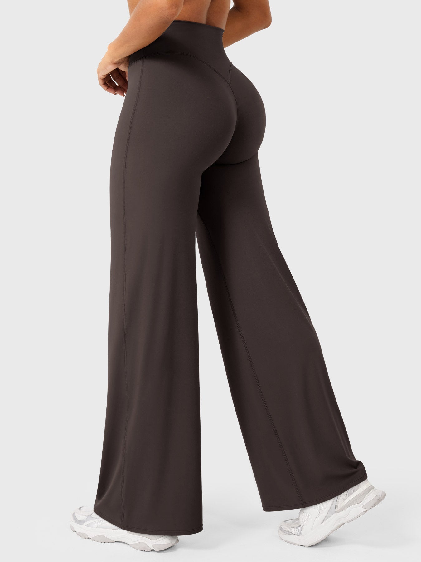 Yeoreo | The High-Waist Seamless-Front Straight-Leg Leggings