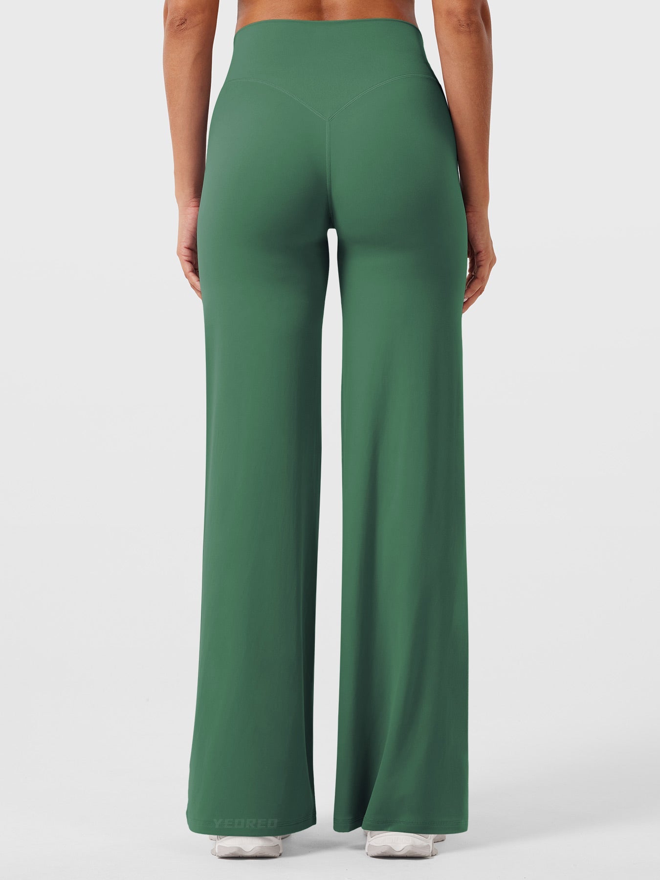 Yeoreo | The High-Waist Seamless-Front Straight-Leg Leggings