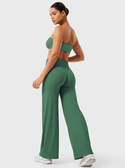 Yeoreo | The High-Waist Seamless-Front Straight-Leg Leggings