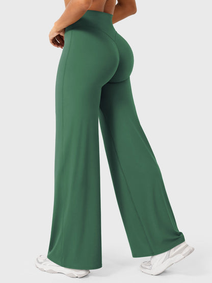 Yeoreo | The High-Waist Seamless-Front Straight-Leg Leggings