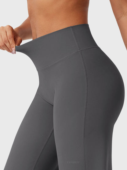 Yeoreo | The High-Waist Seamless-Front Straight-Leg Leggings