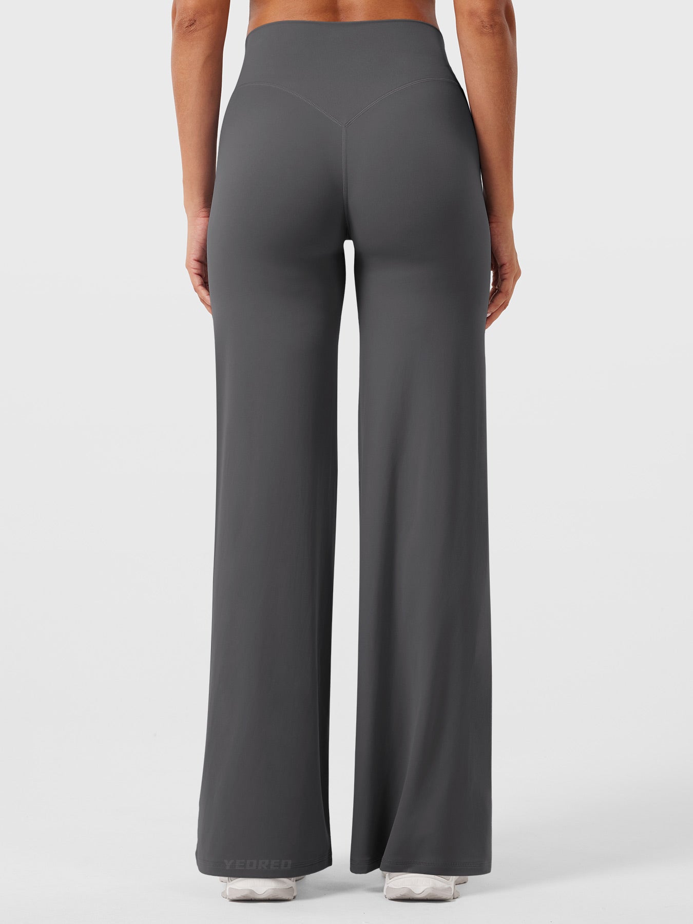 Yeoreo | The High-Waist Seamless-Front Straight-Leg Leggings