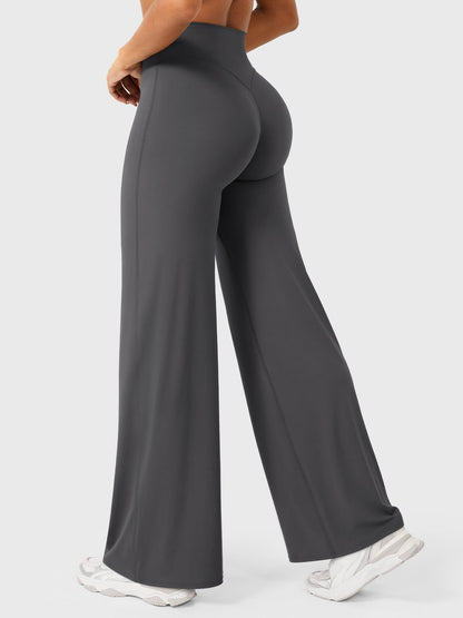 Yeoreo | The High-Waist Seamless-Front Straight-Leg Leggings