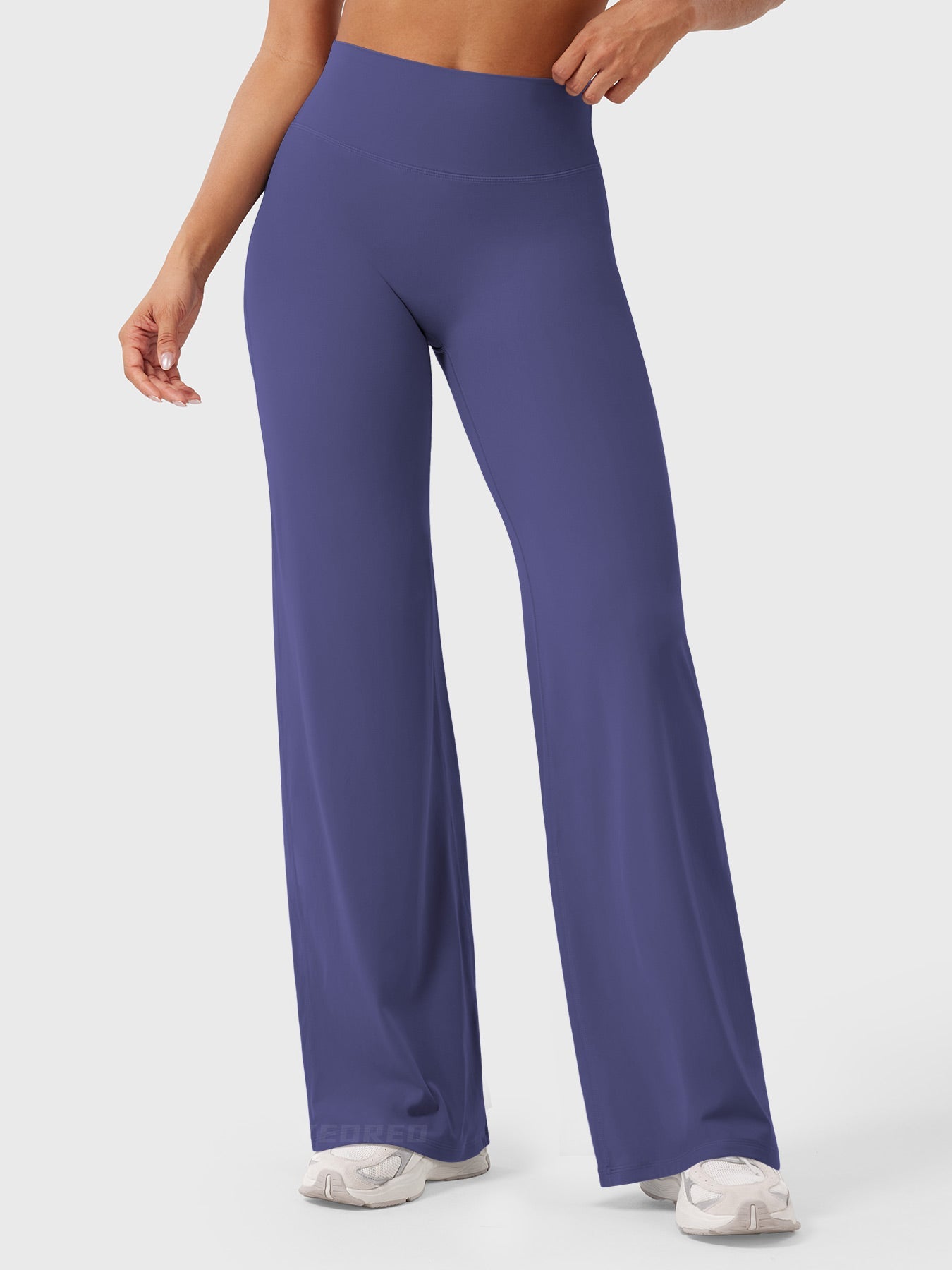 Yeoreo | The High-Waist Seamless-Front Straight-Leg Leggings