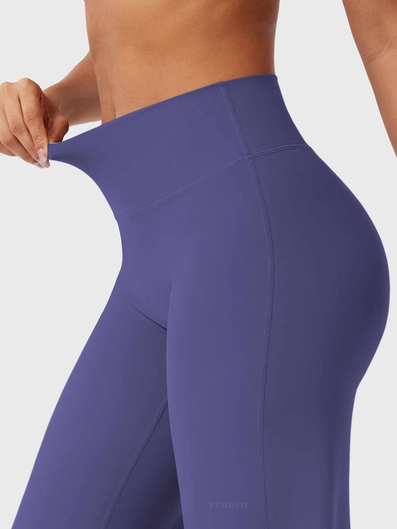 Yeoreo | The High-Waist Seamless-Front Straight-Leg Leggings
