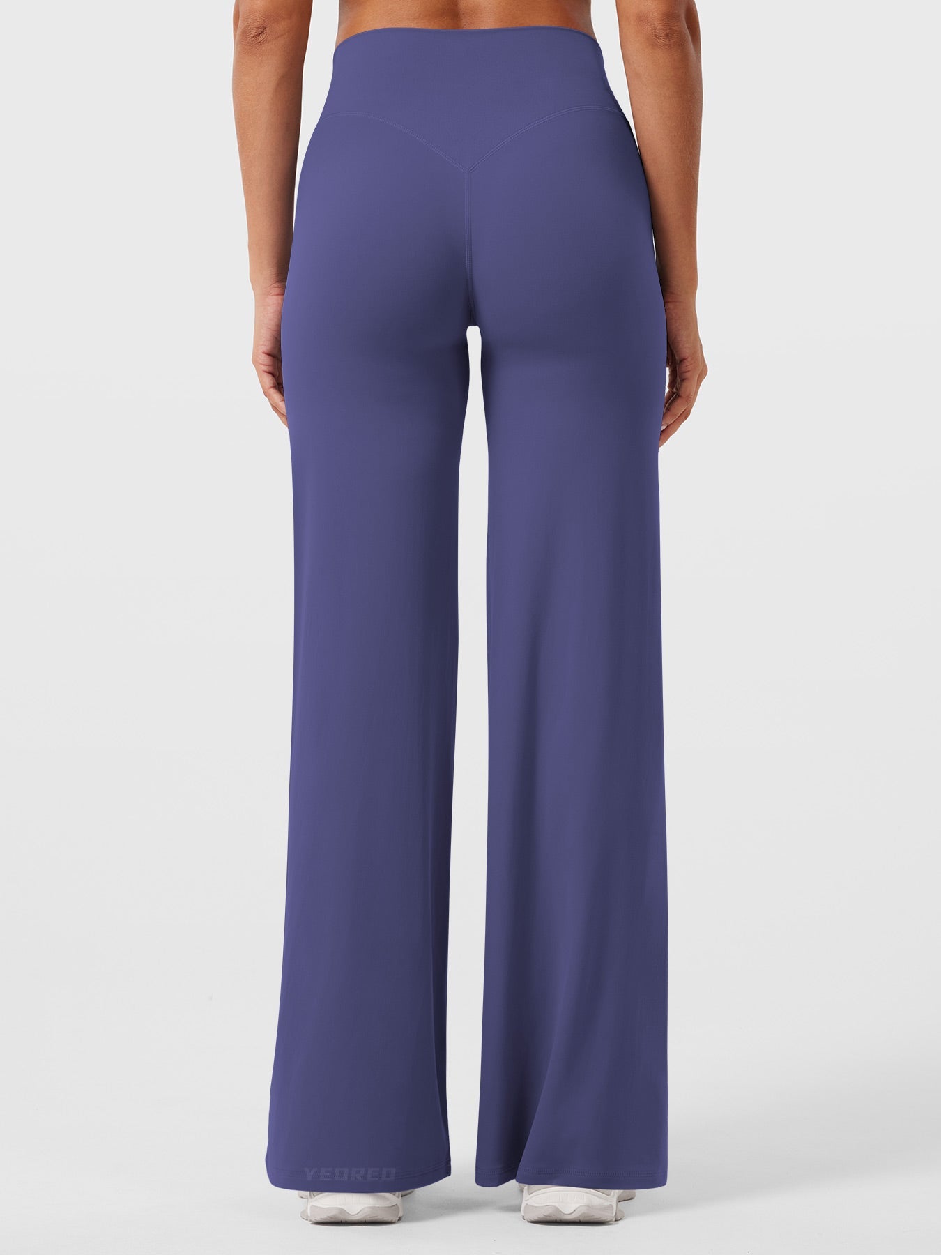 Yeoreo | The High-Waist Seamless-Front Straight-Leg Leggings