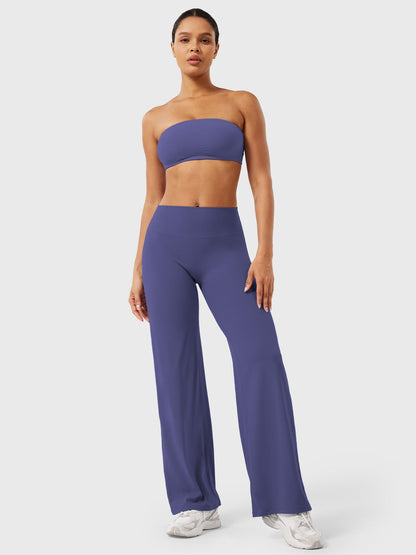 Yeoreo | The High-Waist Seamless-Front Straight-Leg Leggings