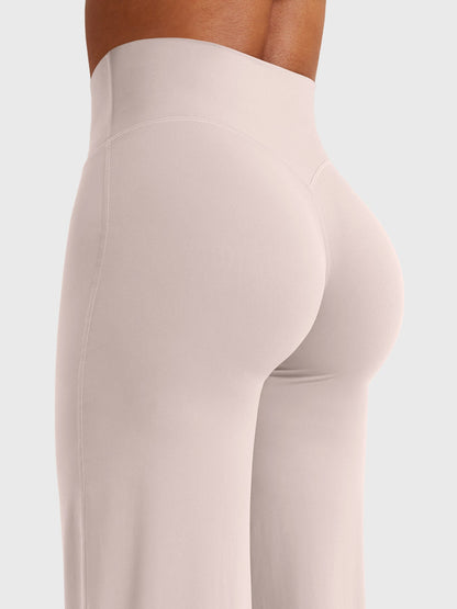 Yeoreo | The High-Waist Seamless-Front Straight-Leg Leggings