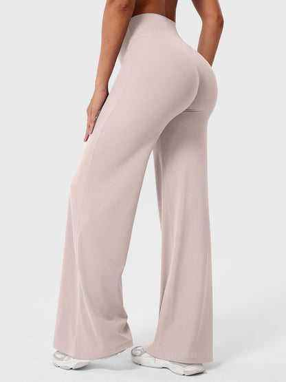 Yeoreo | The High-Waist Seamless-Front Straight-Leg Leggings