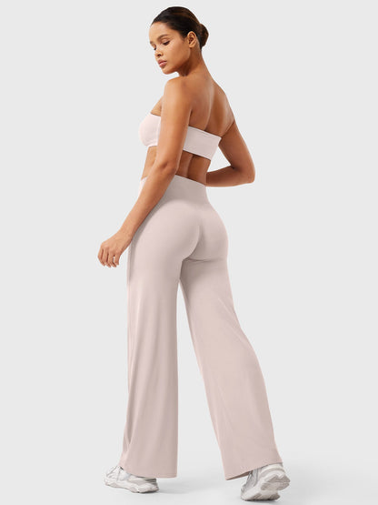 Yeoreo | The High-Waist Seamless-Front Straight-Leg Leggings