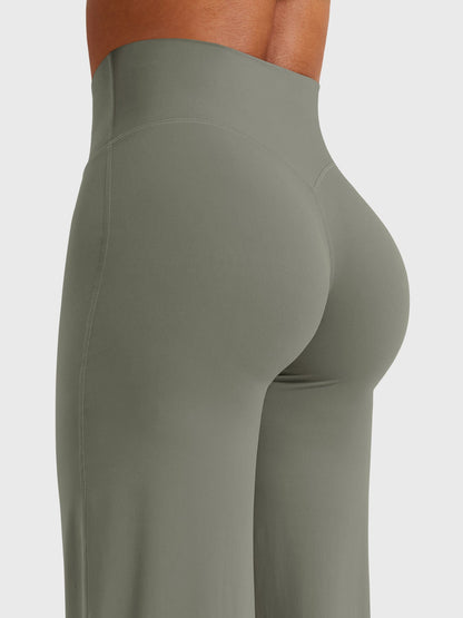 Yeoreo | The High-Waist Seamless-Front Straight-Leg Leggings