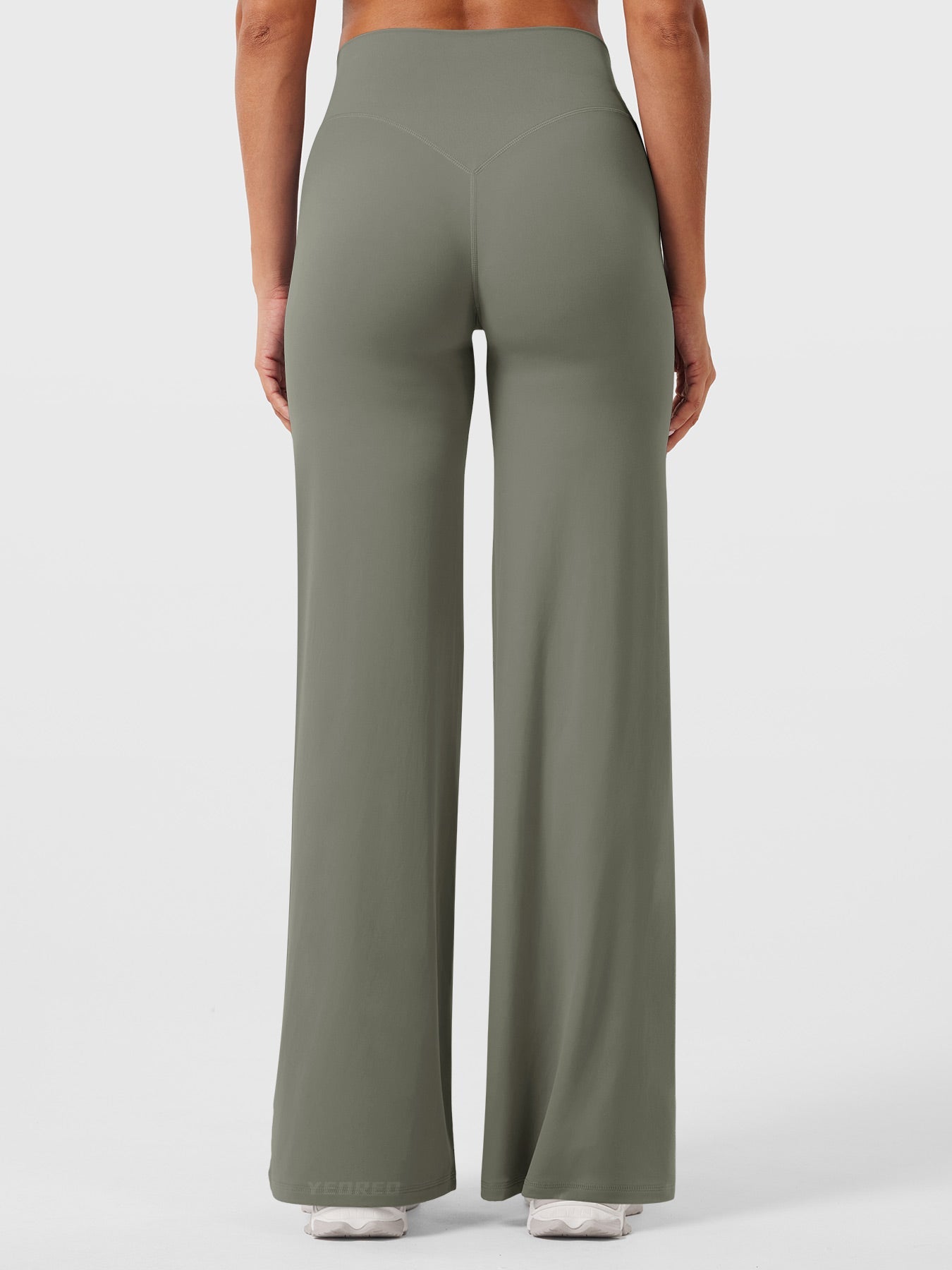 Yeoreo | The High-Waist Seamless-Front Straight-Leg Leggings