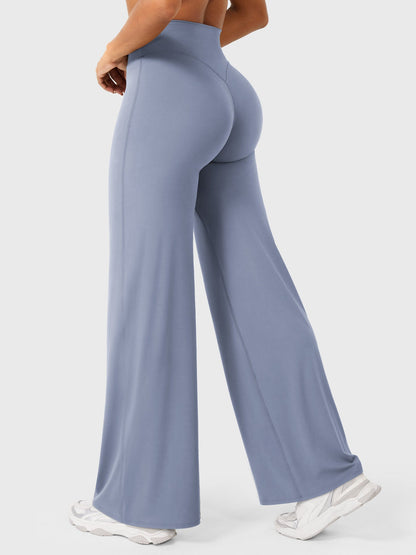 Yeoreo | The High-Waist Seamless-Front Straight-Leg Leggings