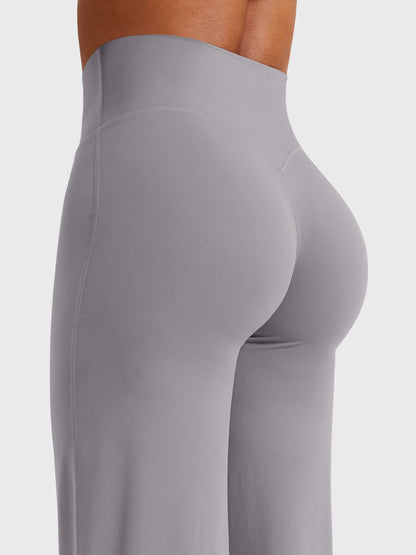 Yeoreo | The High-Waist Seamless-Front Straight-Leg Leggings