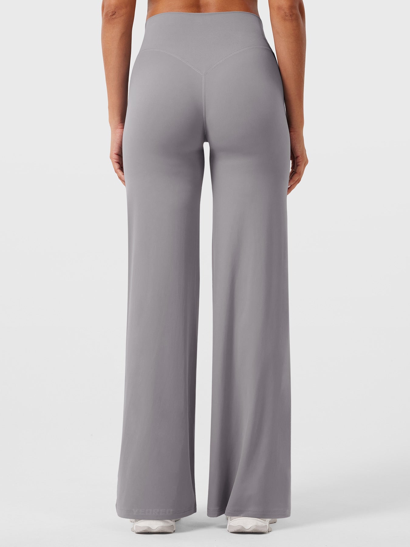 Yeoreo | The High-Waist Seamless-Front Straight-Leg Leggings