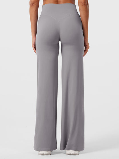 Yeoreo | The High-Waist Seamless-Front Straight-Leg Leggings