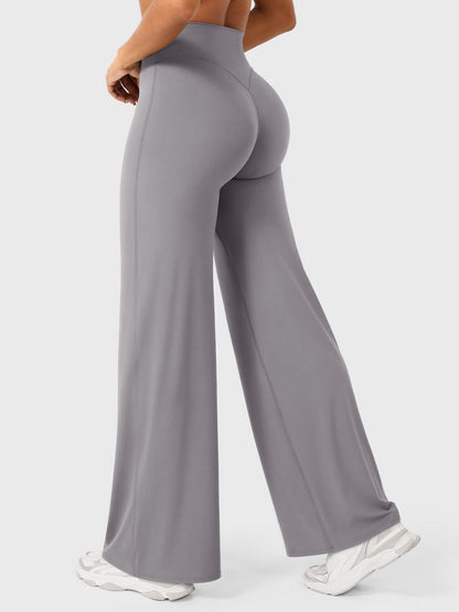 Yeoreo | The High-Waist Seamless-Front Straight-Leg Leggings