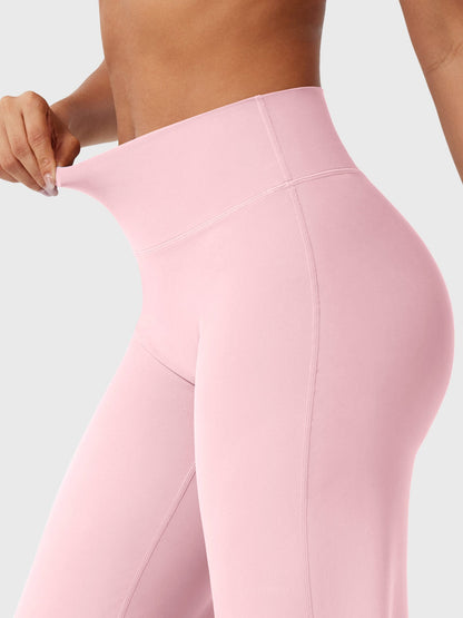 Yeoreo | The High-Waist Seamless-Front Straight-Leg Leggings