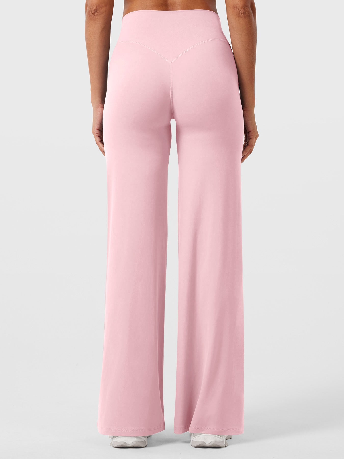 Yeoreo | The High-Waist Seamless-Front Straight-Leg Leggings