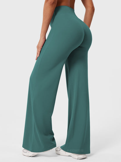 Yeoreo | The High-Waist Seamless-Front Straight-Leg Leggings