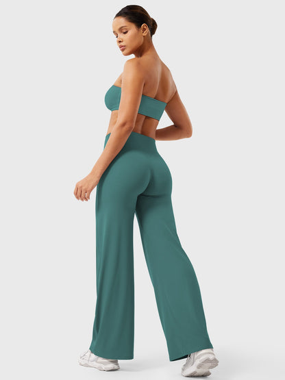 Yeoreo | The High-Waist Seamless-Front Straight-Leg Leggings