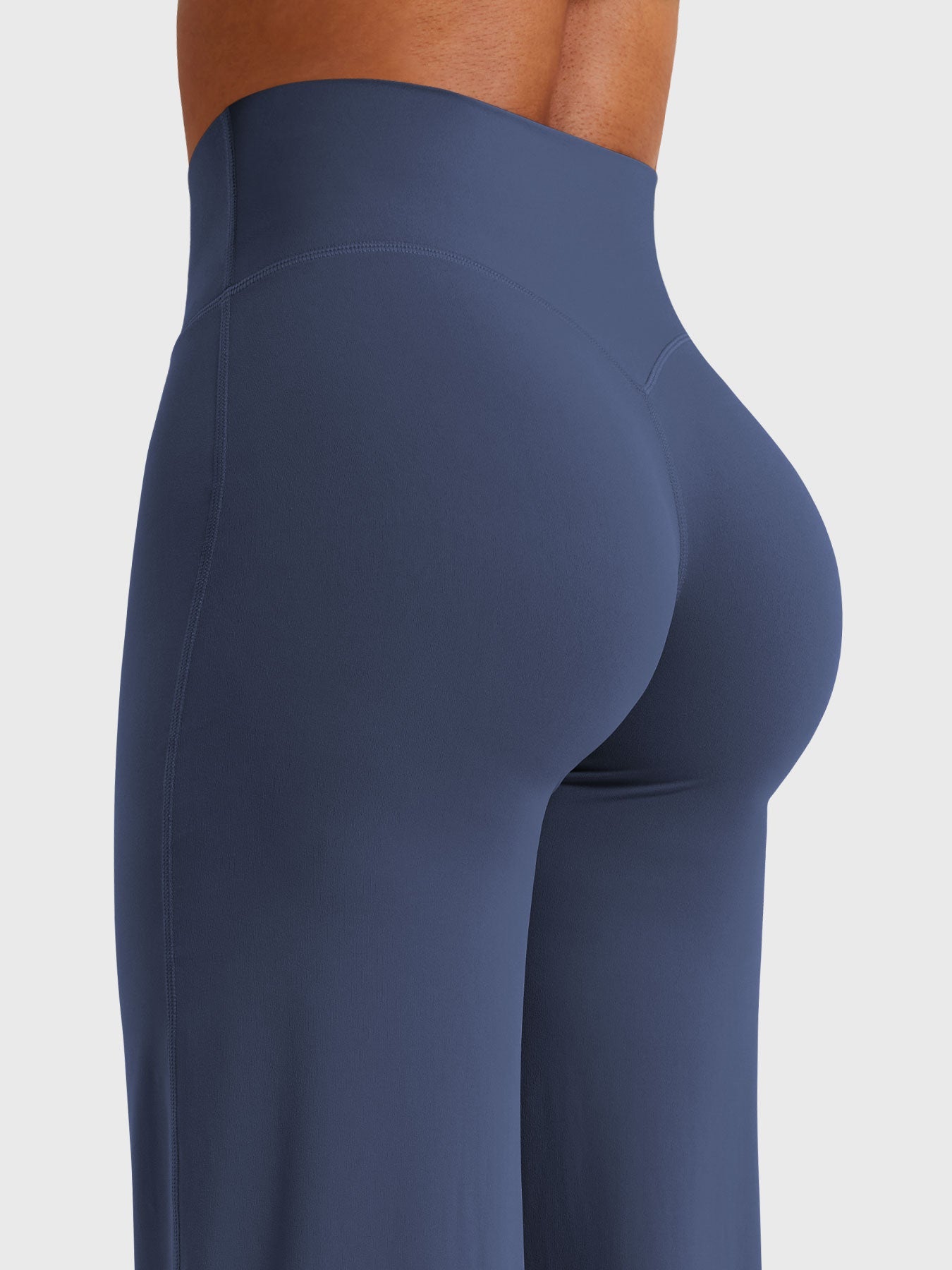 Yeoreo | The High-Waist Seamless-Front Straight-Leg Leggings