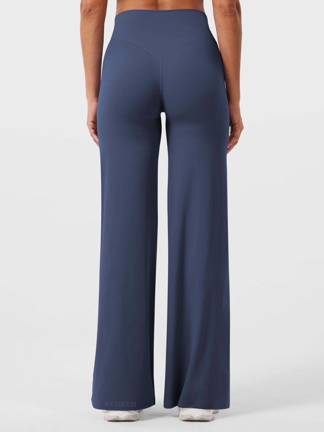 Yeoreo | The High-Waist Seamless-Front Straight-Leg Leggings